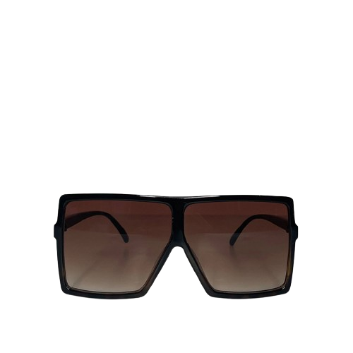 Brown Extra Oversized Sunglasses – Bold Square Statement Shades | Worth A Million