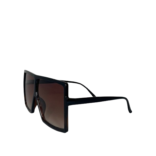 Brown Extra Oversized Sunglasses – Bold Square Statement Shades | Worth A Million