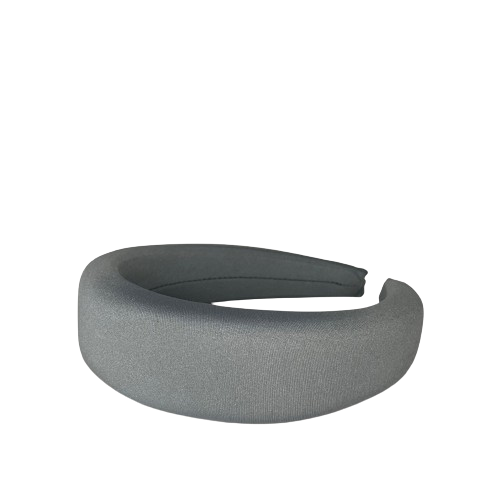 Grey Smooth Headband – Minimalist Hair Accessory | Worth A Million
