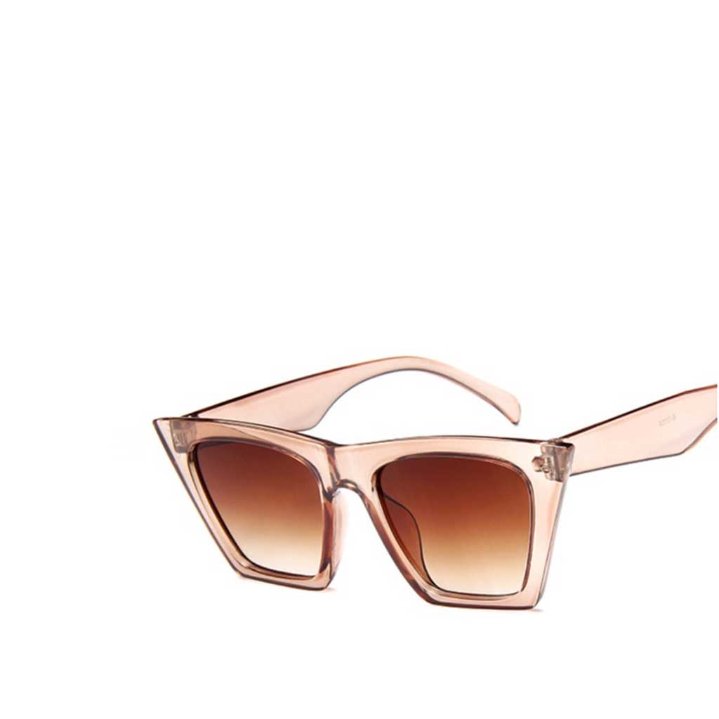 Champagne Square Sunglasses – Oversized Neutral Statement Shades | Worth A Million
