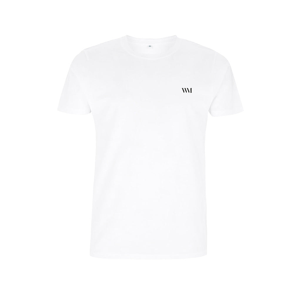 Unisex Organic Cotton T-Shirt in White – Classic Sustainable Everyday Tee | Worth A Million