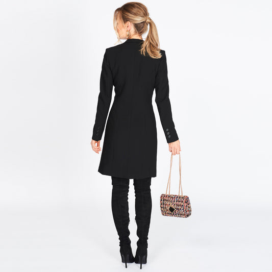 The Ashley Long Sleeved Tuxedo Dress – Versatile Blazer Dress & Capsule Wardrobe Essential | Worth A Million