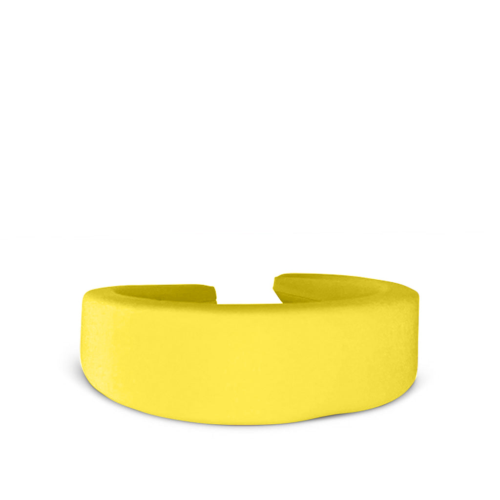 Bright Yellow Smooth Headband – Minimalist Hair Accessory | Worth A Million