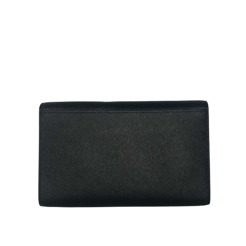 The Rachel Real Leather Travel Wallet in black