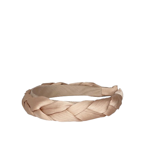 The Plait Headband in nude