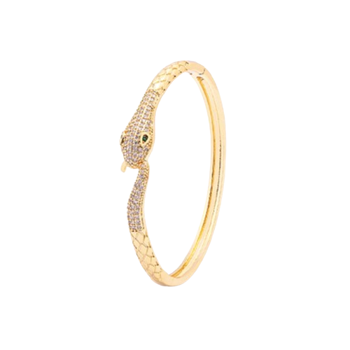 Snake Bangle in gold