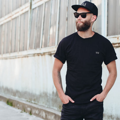 Unisex Classic Organic Cotton T-Shirt in Black – Bestseller Timeless Essential Tee | Worth A Million