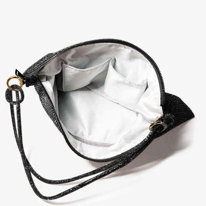 The Carrie Rhinestone Shoulder Bag in Black – ‘90s-Inspired Sparkling Evening Bag | Worth A Million
