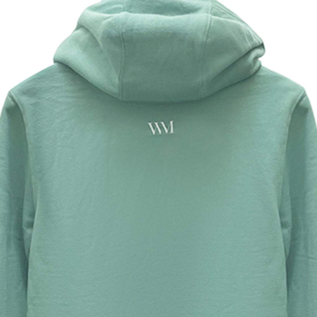 Unisex Organic Cotton Pullover Hoodie in sage