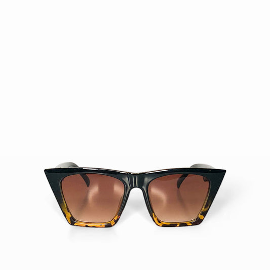 Square Sunglasses in Half Tortoise Shell