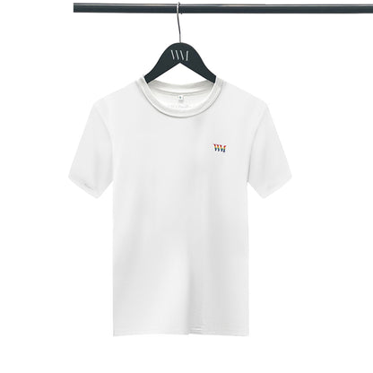 Unisex #IAMWORTHAMILLION Organic Cotton T-Shirt in White | Sustainable Statement Tee