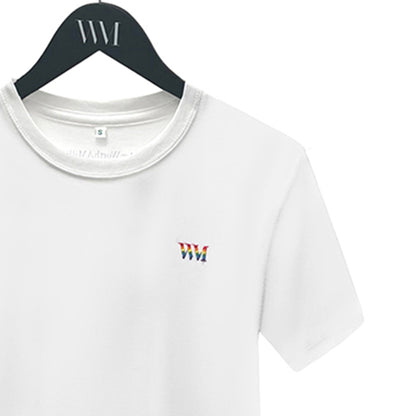 Unisex #IAMWORTHAMILLION Organic Cotton T-Shirt in White | Sustainable Statement Tee